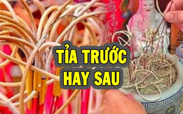 Tỉa chân nhang trước hay cúng ông Công, ông Táo trước? Nhiều người vẫn mơ màng không biết